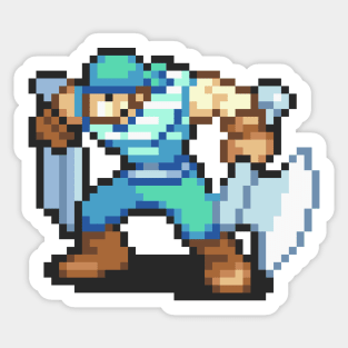 Pirate Fighting Sprite Sticker